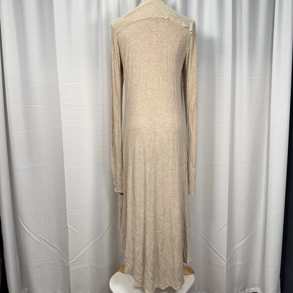 Joah Brown Soleil Open Front Cardigan Women's One Size Beige Comfort Soft Layers - Picture 7 of 12